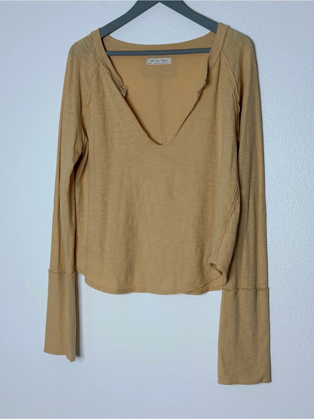We The Free Hailey Long Sleeve by at Free People top size Large - Picture 2 of 11